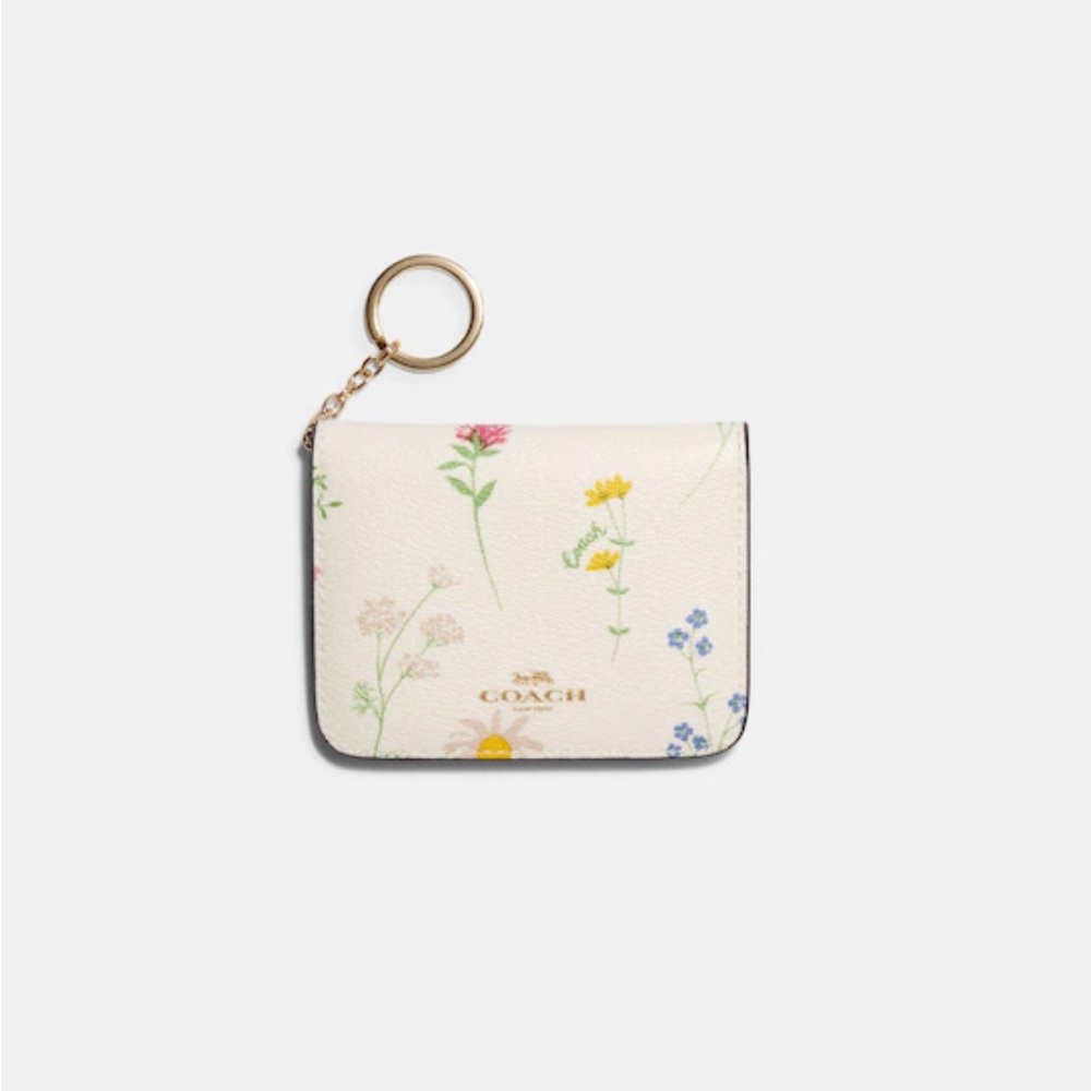 COACH | NWT WILDFLOWER BIFOLD WALLET